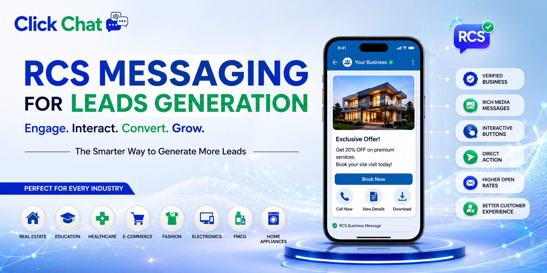 RCS Messaging for Lead Generation