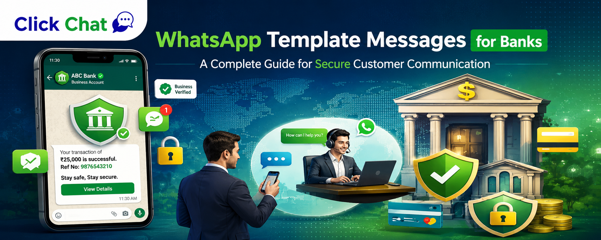 WhatsApp Template Messages for Banks